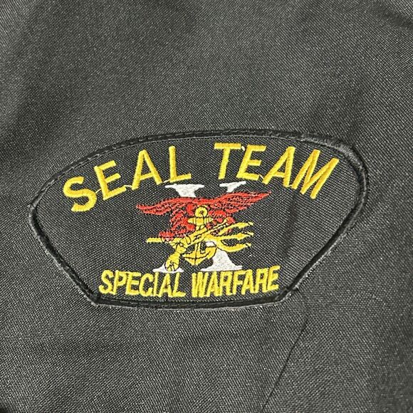 Under Wraps SEAL TEAM Adult Costume Military Army Soldier Jumpsuit Vest Camo OS - Picture 2 of 9